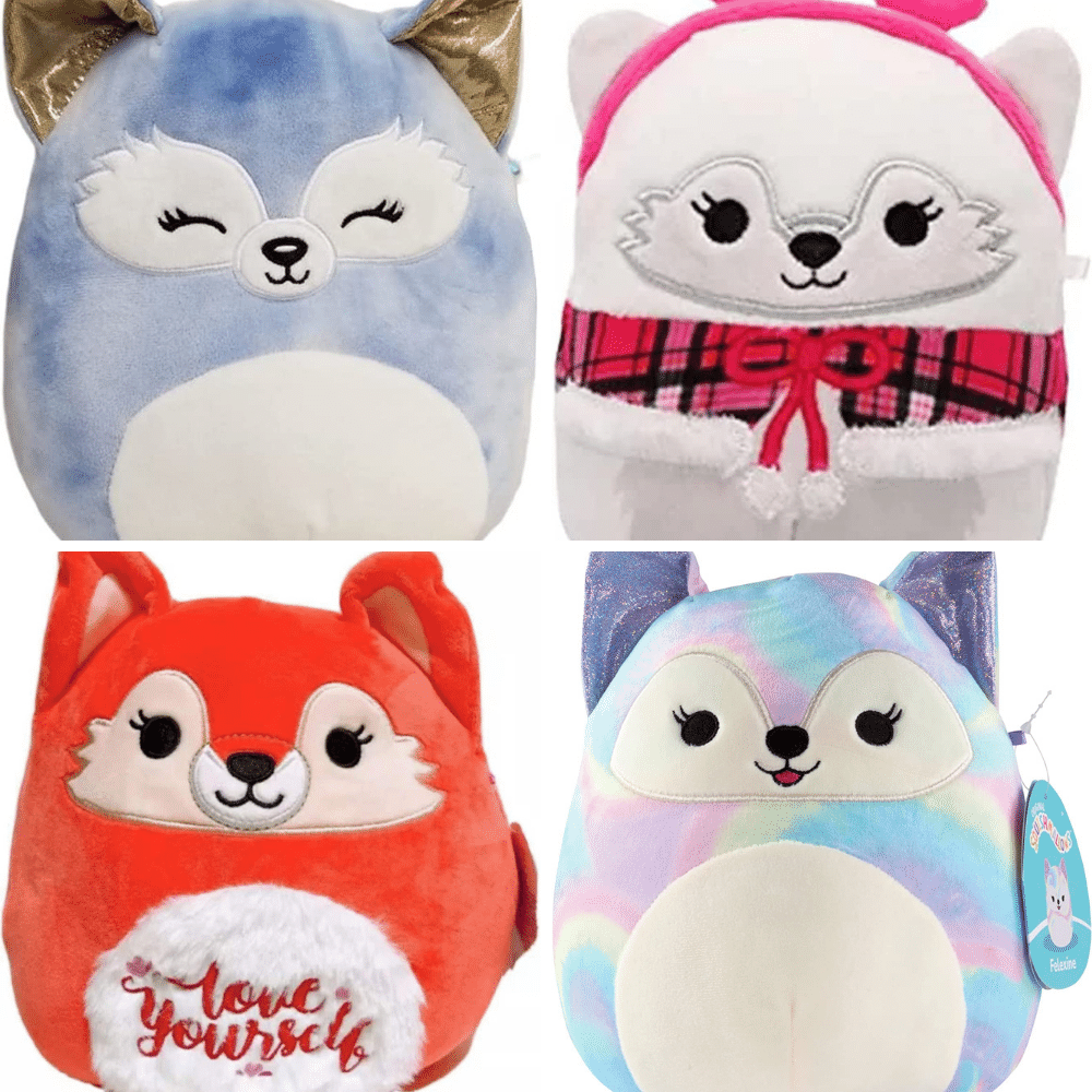 Fox Squishmallow Toy Images