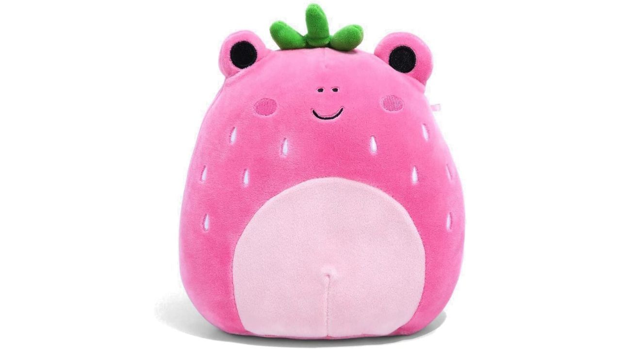 Strawberry Frog Squishmallow Image